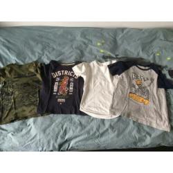 Kledingpakket jongen 128 Zara, Name it, Blue Ridge
