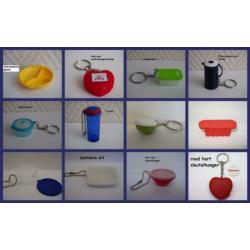 004) Sleutelhanger, magneet of mini; Tupperware