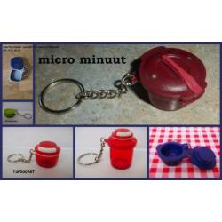 004) Sleutelhanger, magneet of mini; Tupperware