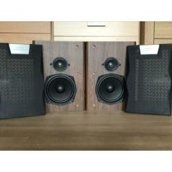 Set Aiwa Luidsprekers 80 Watt 2-Weg + Bassreflex Eiken
