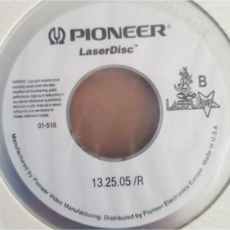 8" Laser Juke Laserdisc met 10 videoclips 13.25.05 [1992]