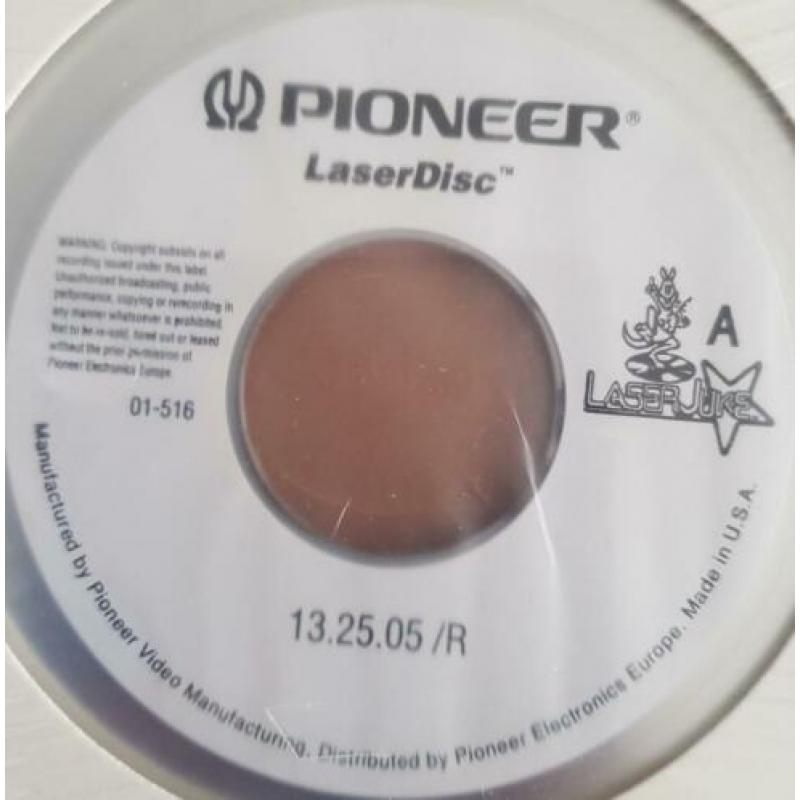 8" Laser Juke Laserdisc met 10 videoclips 13.25.05 [1992]