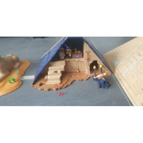 Playmobil Egypte, Sfinx, piramide en Egyptenaren