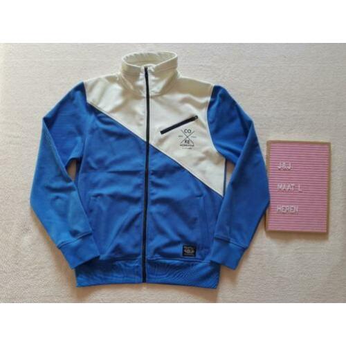 Blauw wit vest maat L Jack & Jones Core