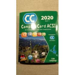 ASCI 2020 boeken camper, zonder kortingskaart.