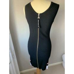 Twinset My Twin jurkje zwart stretch mt S NIEUW