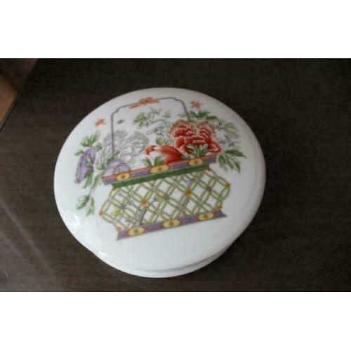 Vintage Limoges Lachaniette porseleinen dekseldoos
