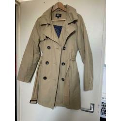 Dames trenchcoat beige maat 42 SOHO ZGAN