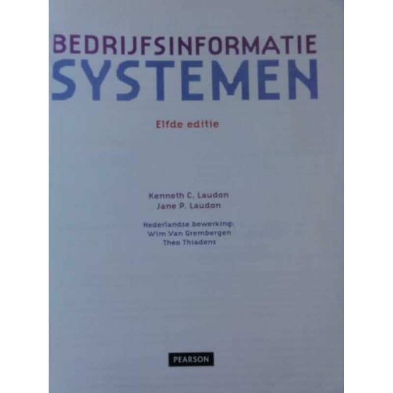 Bedrijfsinformatiesystemen elfde editie