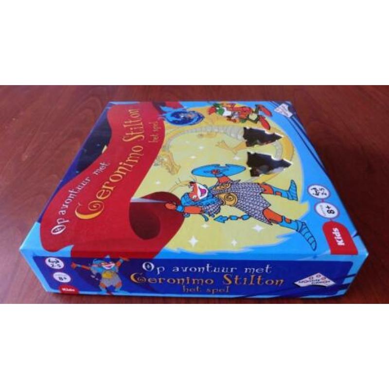 Op avontuur met Geronimo Stilton. Spel vh jaar 2012. NIEUW!