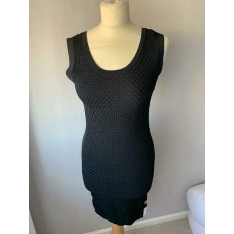 Twinset My Twin jurkje zwart stretch mt S NIEUW