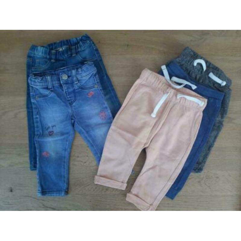 Set meidenkleding maat 68, lang & kort