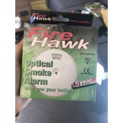 Fire Hawk 4x rookmelders nieuw in doos. Set voor 20 euro.