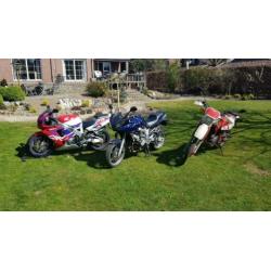 Honda Fireblade CBR 900 - Yamaha Fz 600 - Yamaha XT600