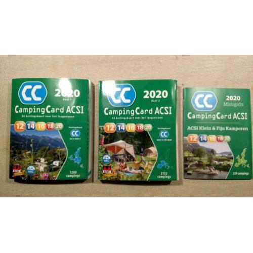 ASCI 2020 boeken camper, zonder kortingskaart.