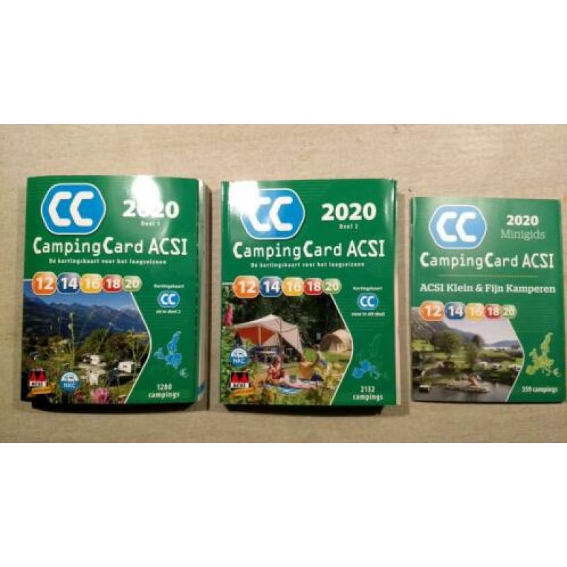 ASCI 2020 boeken camper, zonder kortingskaart.