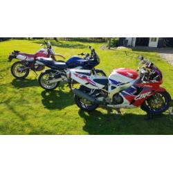 Honda Fireblade CBR 900 - Yamaha Fz 600 - Yamaha XT600