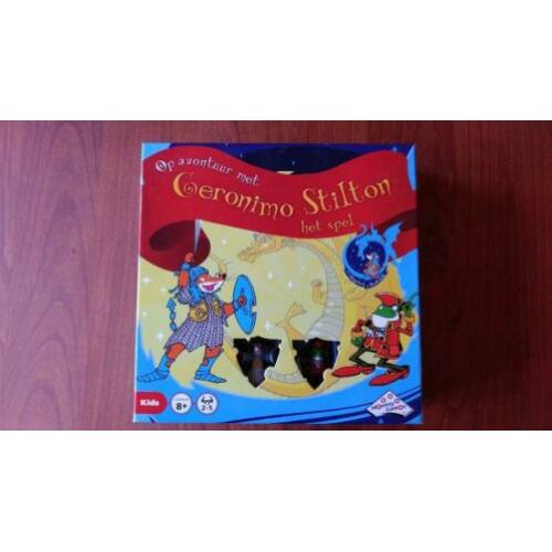 Op avontuur met Geronimo Stilton. Spel vh jaar 2012. NIEUW!