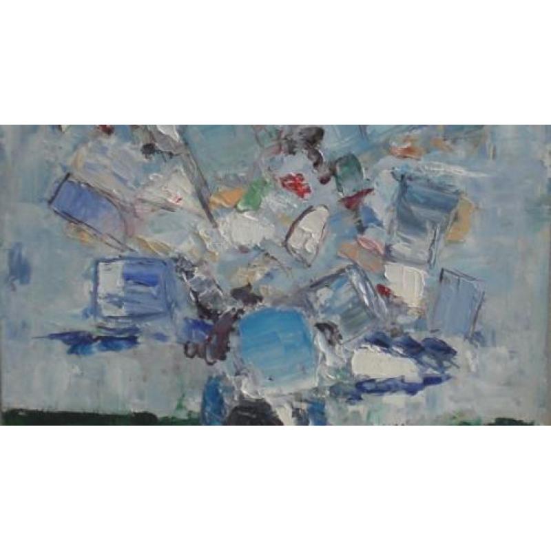 Vaas met bloemen, naar Nicolas de Staël
