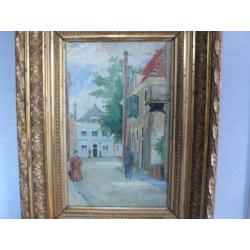 Fraai schilderij van Hendrik Schaap (28-12-1878 -16-03-1955)