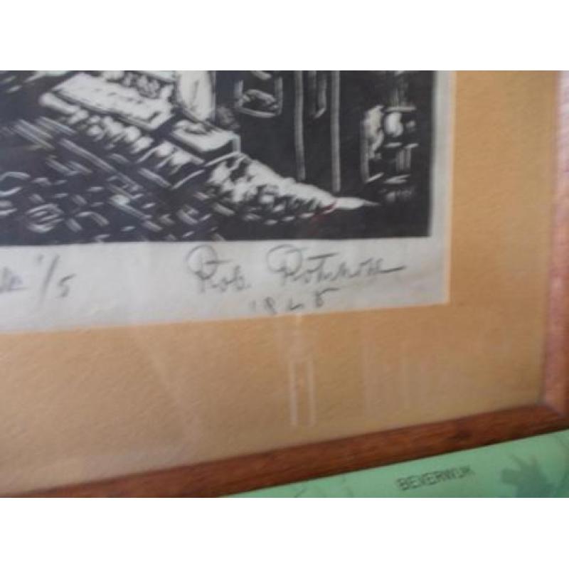 Grafisch werk Rob Rorhkohl 1900-1974