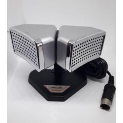 Philips N8402 stereo bandrecorder microfoon met lange kabel