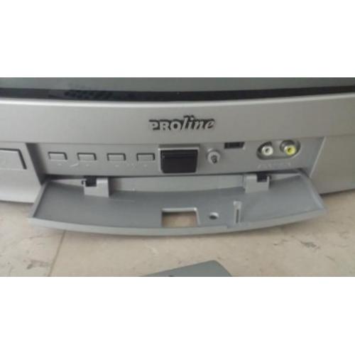 Proline kleuren TV S1410T en Magnavox DVD speler 440