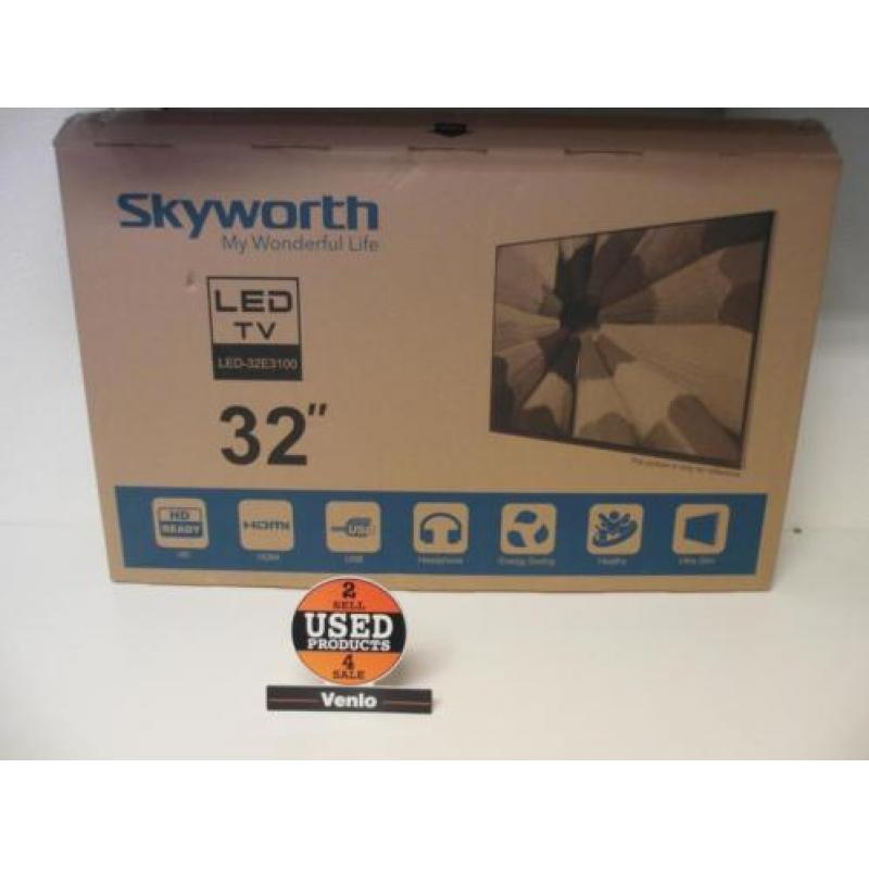 Skyworth LED-32E3100 LED TV | NIEUW UIT DOOS