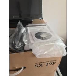 2 NIEUWE Neovo SX-19P 19 inch backlight displays monitoren