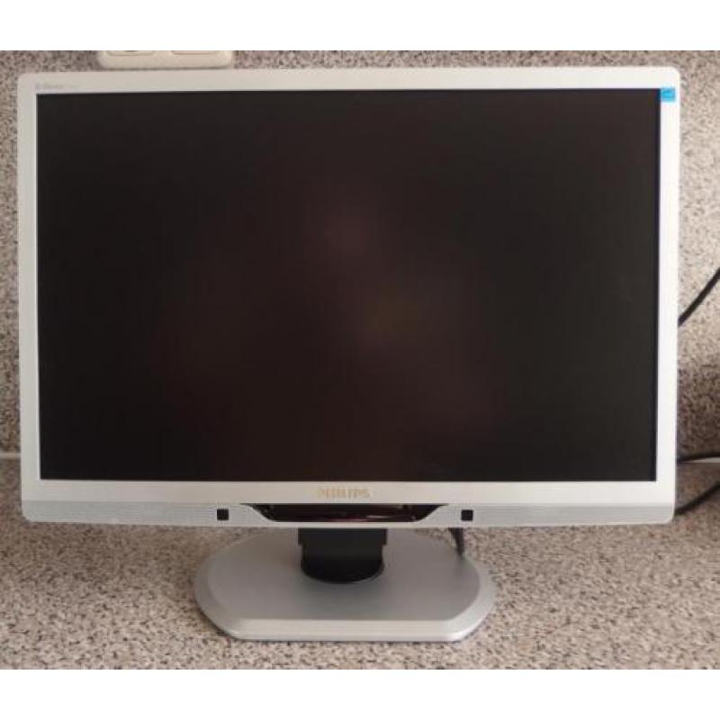 3 Stuks: 22 Inch Philips Beeldscherm Brilliance 225B2