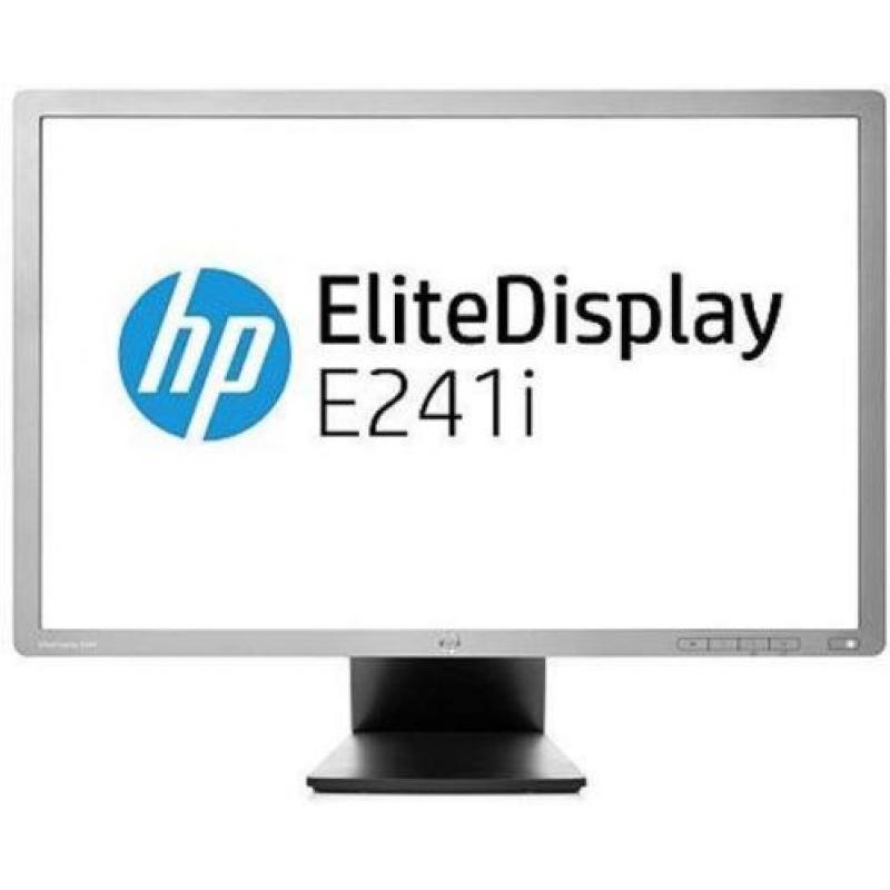 HP EliteDisplay E241i, DVI-D, VGA (D-Sub) Garantie: 1 Jaar