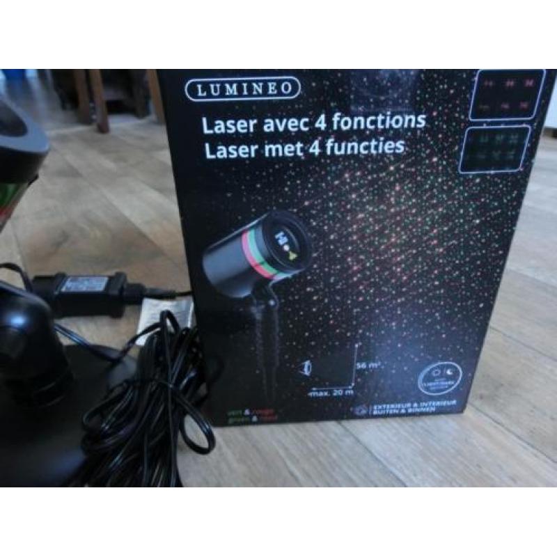 Kerst laserlamp Lumineo.