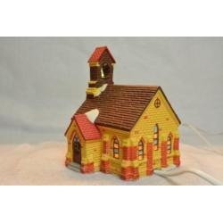Dickensville Kerstdorp Kerk Fortuna Island