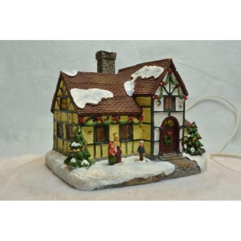 X-Mas Collection Kerstdorp Huis met Vakwerk
