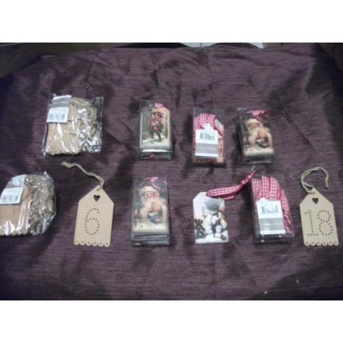 Partij Kerst Labels/Hanger (nieuw) kerst decoratie 125 x