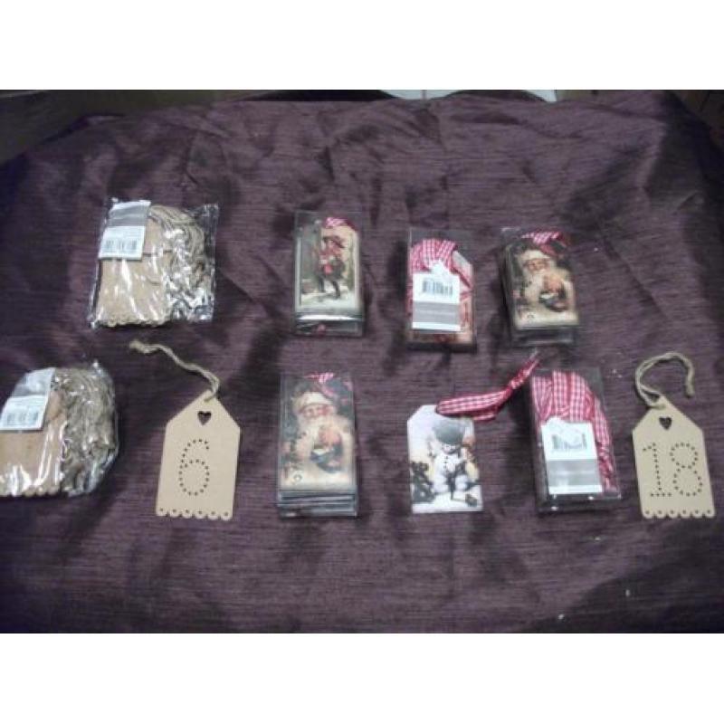 Partij Kerst Labels/Hanger (nieuw) kerst decoratie 125 x