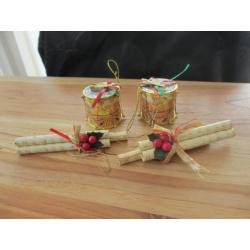 kerstman/kerstengel/kerstversiering/engeltjes/kersthangers