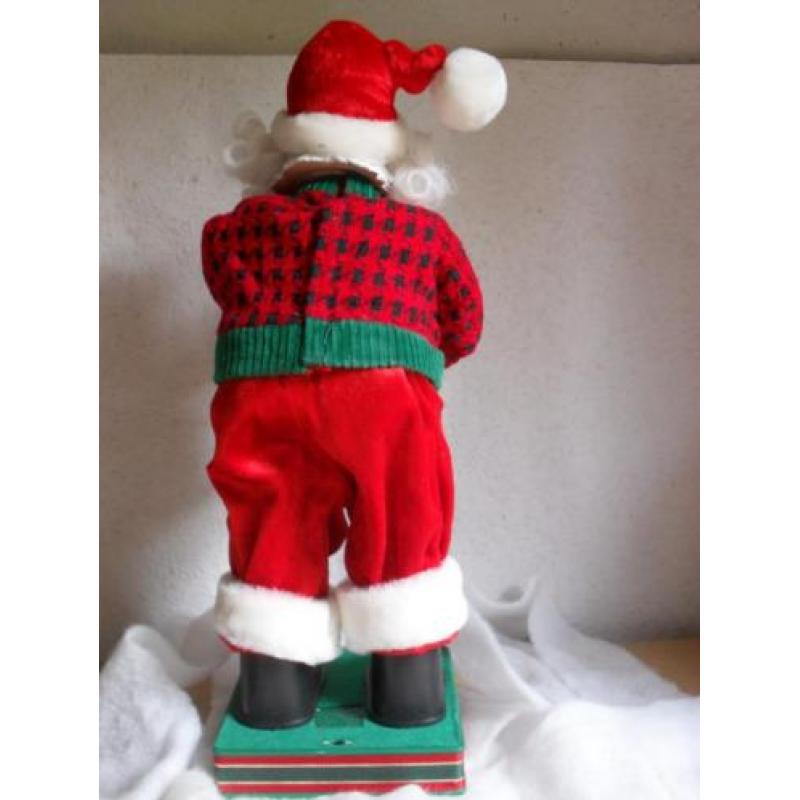 zingende en twistende kerstman