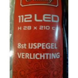 Koppelbare LED IJSPEGEL VERLICHTING - GESCHIKT VOOR BUITEN