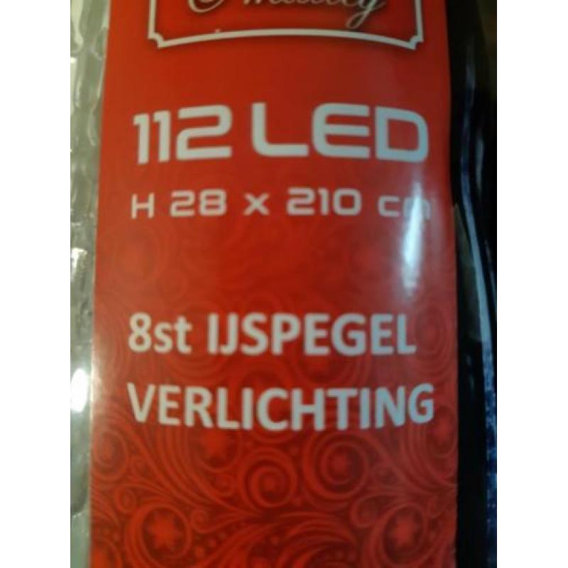 Koppelbare LED IJSPEGEL VERLICHTING - GESCHIKT VOOR BUITEN