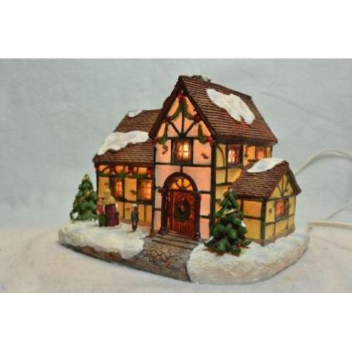 X-Mas Collection Kerstdorp Huis met Vakwerk