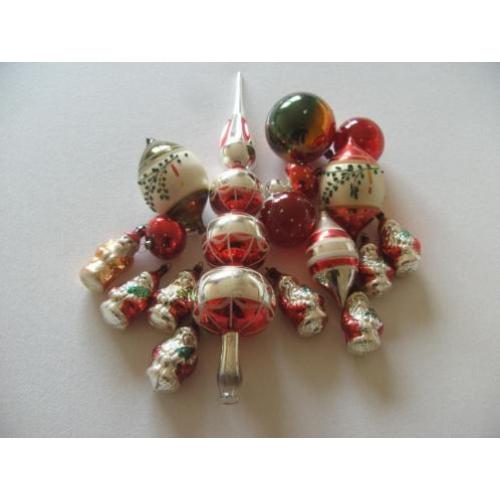 oude kerstballen