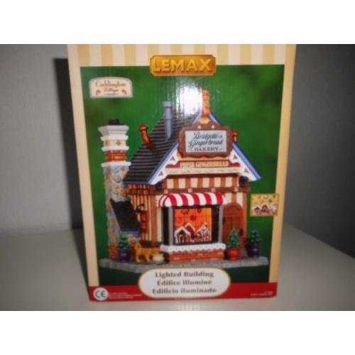 3 stuks Lemax huisjes