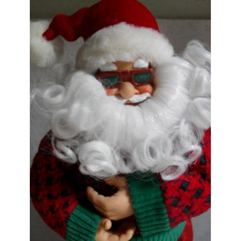 zingende en twistende kerstman