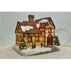X-Mas Collection Kerstdorp Huis met Vakwerk