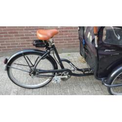 Originele elektrische Johnnyloco bakfiets+huif