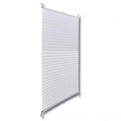vidaXL Plisséjaloezie 50x125 cm wit