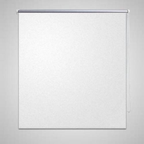 vidaXL Rolgordijn verduisterend 160 x 175 cm wit