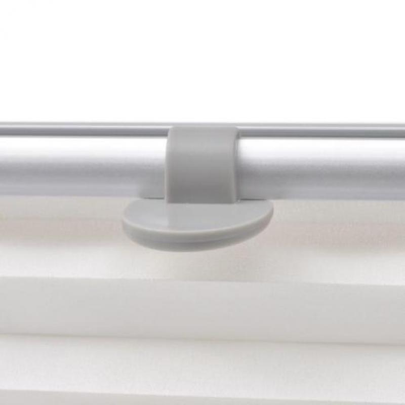 vidaXL Rolgordijn geplooid wit P08/408