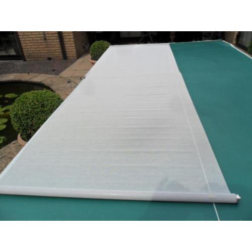 Rolgordijn nylon wit